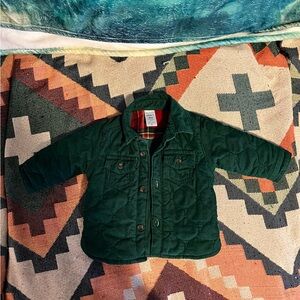 Carter’s baby quilted corduroy jacket and fleece vest-3 month